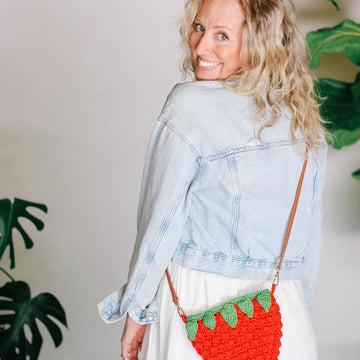 Strawberry Season Purse