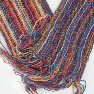 Multi-color Winter Hat and Scarf