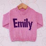 Intarsia - Emily Moniker Chart - Childrens Sweater