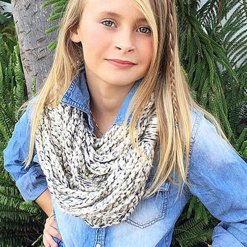 Infinity Chain Scarf - Chandler Scarf