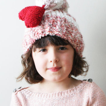 Chunky Gnome Heart Hat (hat025)