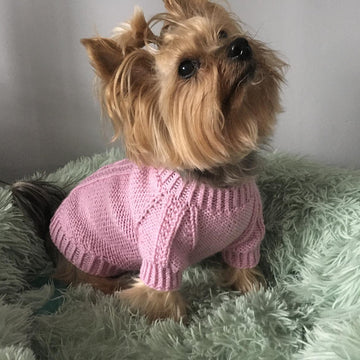 Pink Dog Sweater