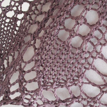Mulberry haze shawl