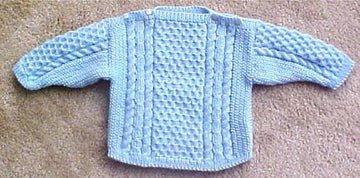 Baby Aran Sweater