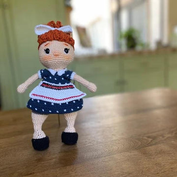 Lucy Ricardo amigurumi doll // I Love Lucy