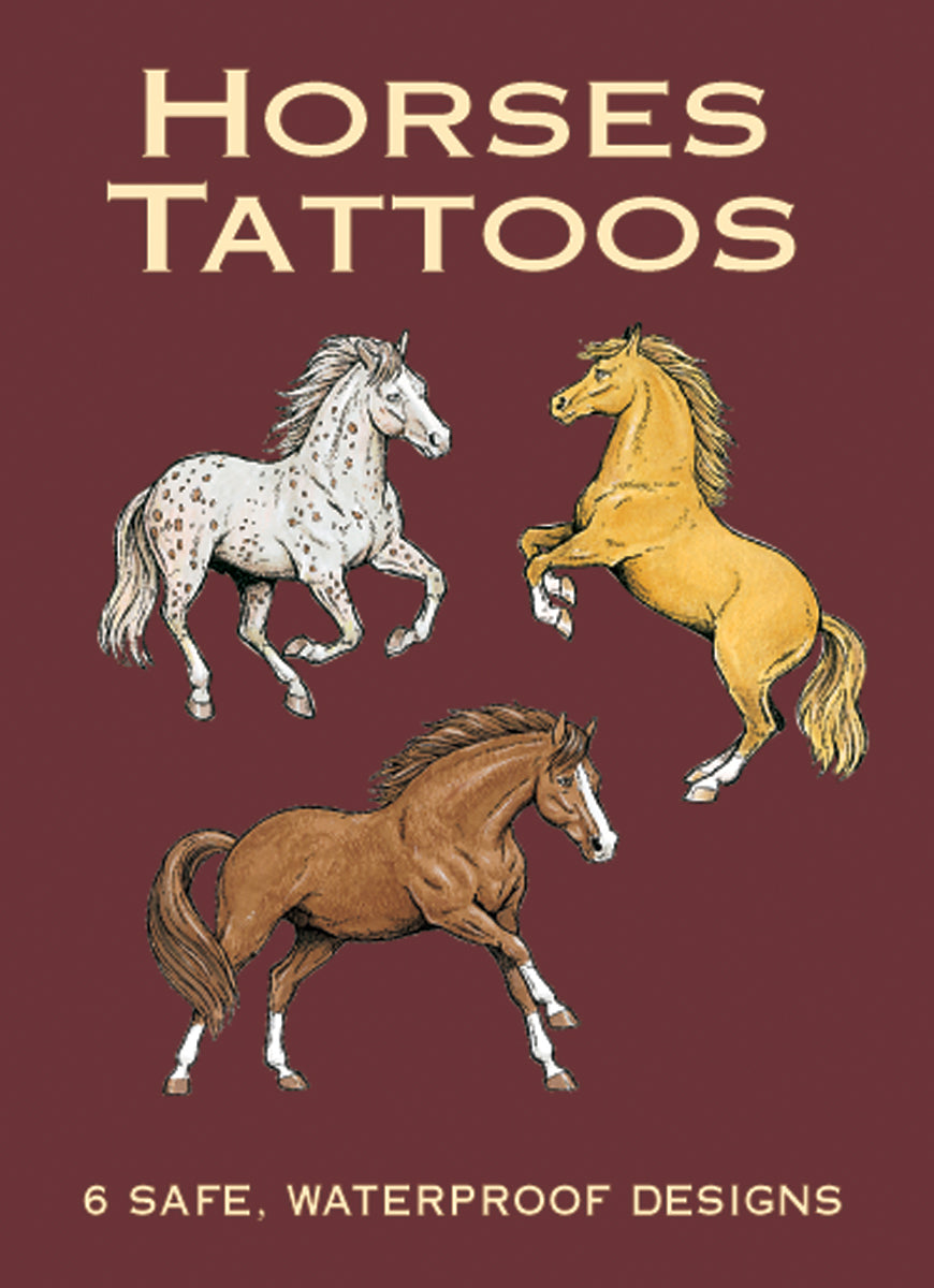 Dover Publications - Horses Tattoos