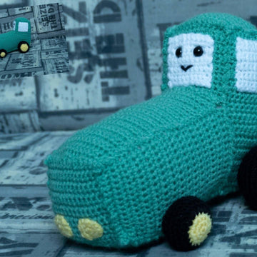 Amigurumi Häkelanleitung Traktor Terry