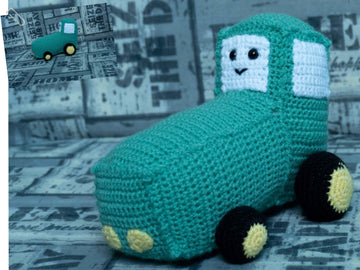 Amigurumi Häkelanleitung Traktor Terry
