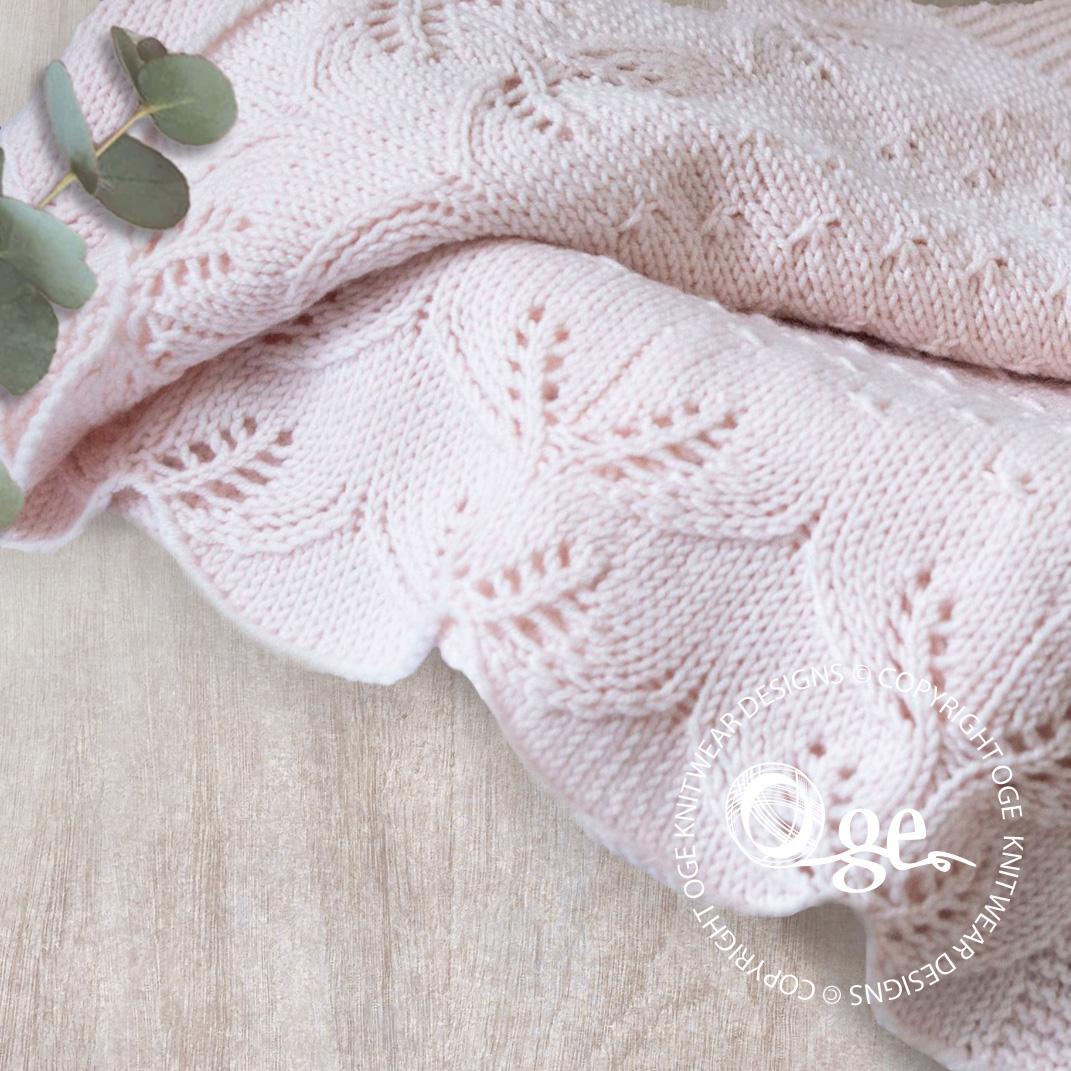 Butterfly Kisses Baby Blanket - P119