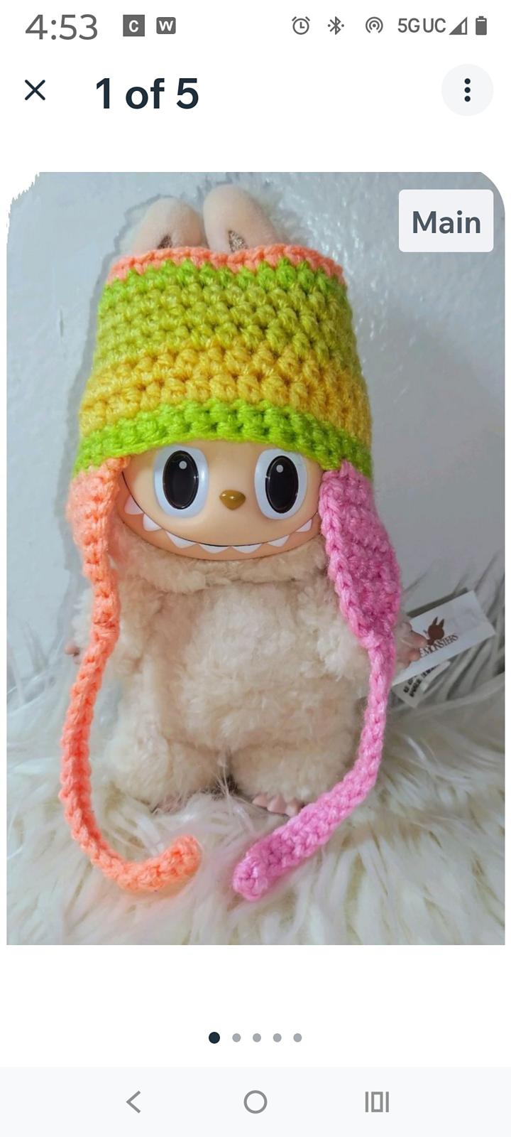 La Aviator Hat Doll Pattern