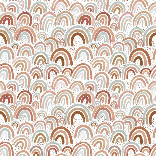 Poppy Fabrics - Digital Rainbows 2 Jersey