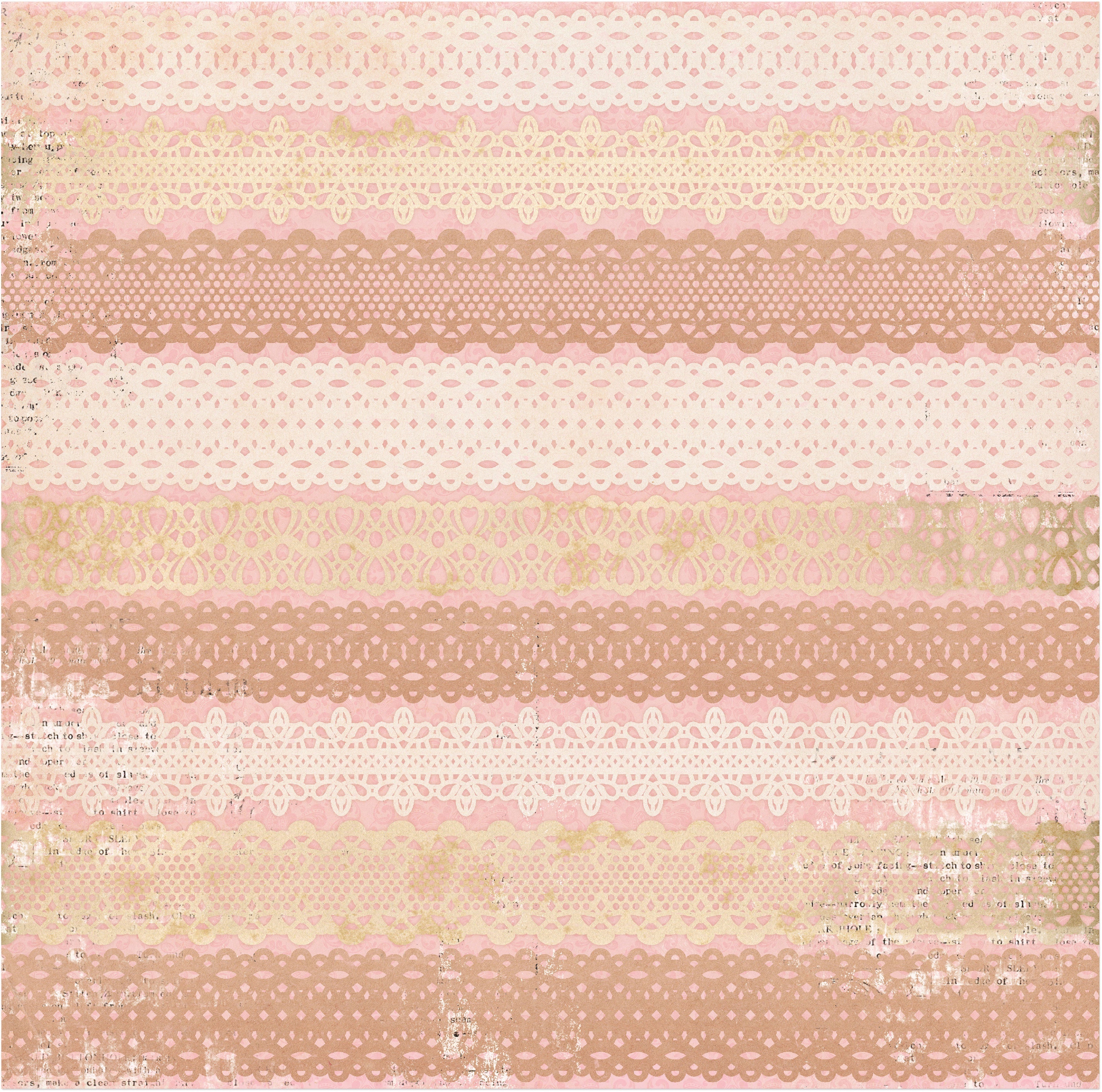 American Crafts Botanical Journal Double-Sided Cardstock 12"X12" 25/Pkg - Catalog