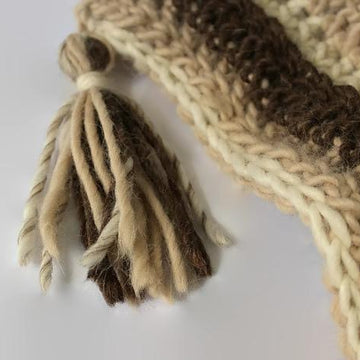 Boho Fringed Hood