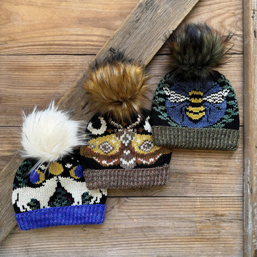 Lunar Moth Beanie