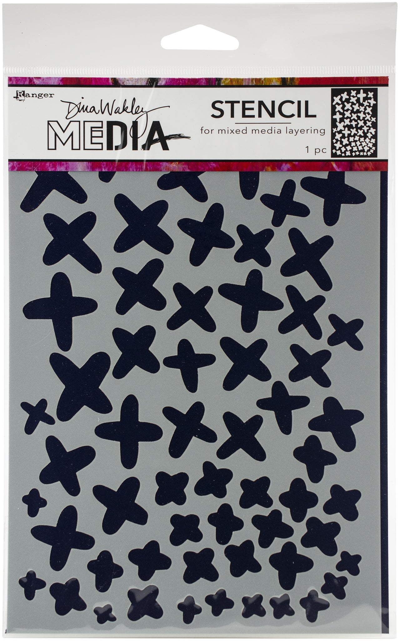 Ranger Dina Wakley Media Stencils 9"X6" - Xs
