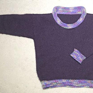Children's Roll-neck Sweater