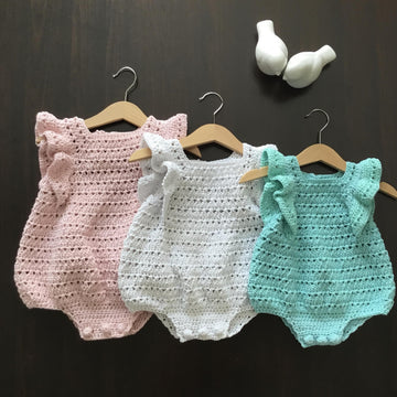 Mia Baby Girl Frill Romper N 666