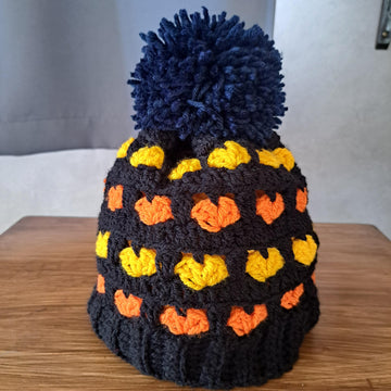 Sweetheart Bobble Hat DK Pattern