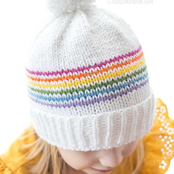 Classic Mini Rainbow Stripe Hat