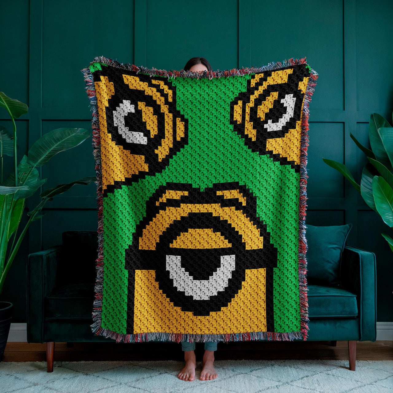 Minions blanket C2C Crochet Pattern