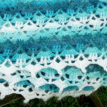 Triangle Batik Shawl