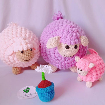 Grandparents sheep- crochet pattern - PDF file - English