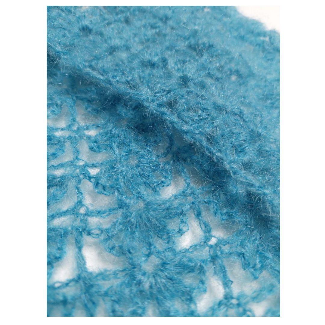 Crochet light scarf pattern