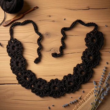 Crochet Headband Pattern with Video Tutorial, Baby & Kids Flower Cord