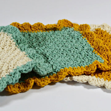 Scalloped Edge Dishcloth