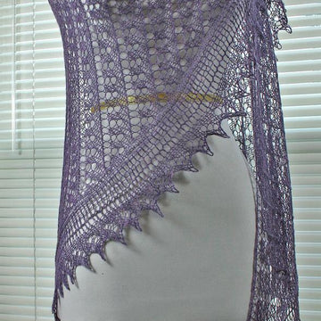 Toe The Line Shawl