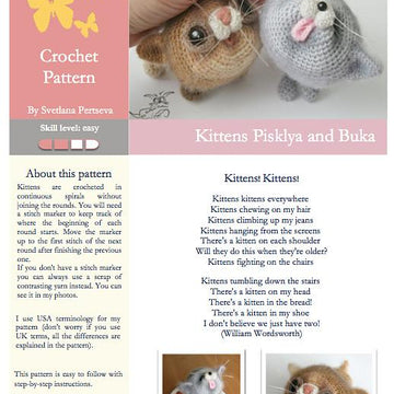 020 Kittens Amigurumi Cat Ravelry
