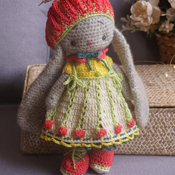 Crochet Pattern, Toy Clothes Set - Outfit Baby Alice for baby doll