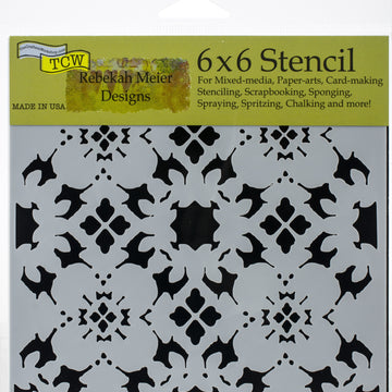 The Crafter's Workshop Crafter's Workshop Template 6"X6" - Poppy Grid