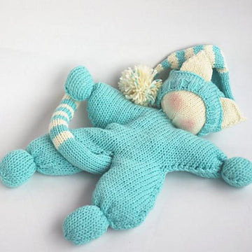 Waldorf knitted Cat doll for small babies