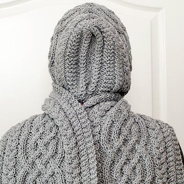Hooded scarf "Anika"