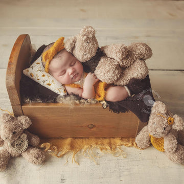 Goldy Locks and her three bear friends
