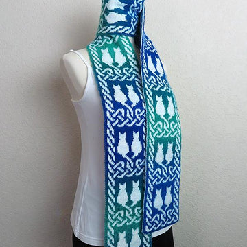 Celtic Cat Scarf