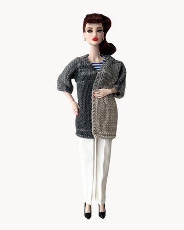 Cosy Cardi for 1:6 scale fashion dolls