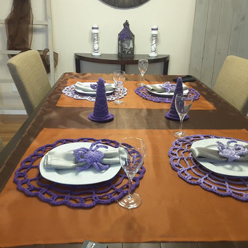 Halloween Mat & Napkin Ring