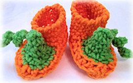 Baby Pumpkin Booties