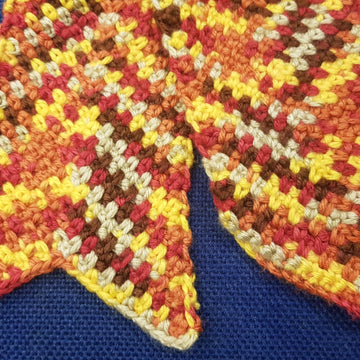 Linen Stitch Scarf - V or not!