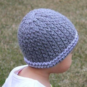 Mock Cables Baby Hat