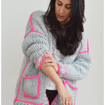 Neon Outline Cardi