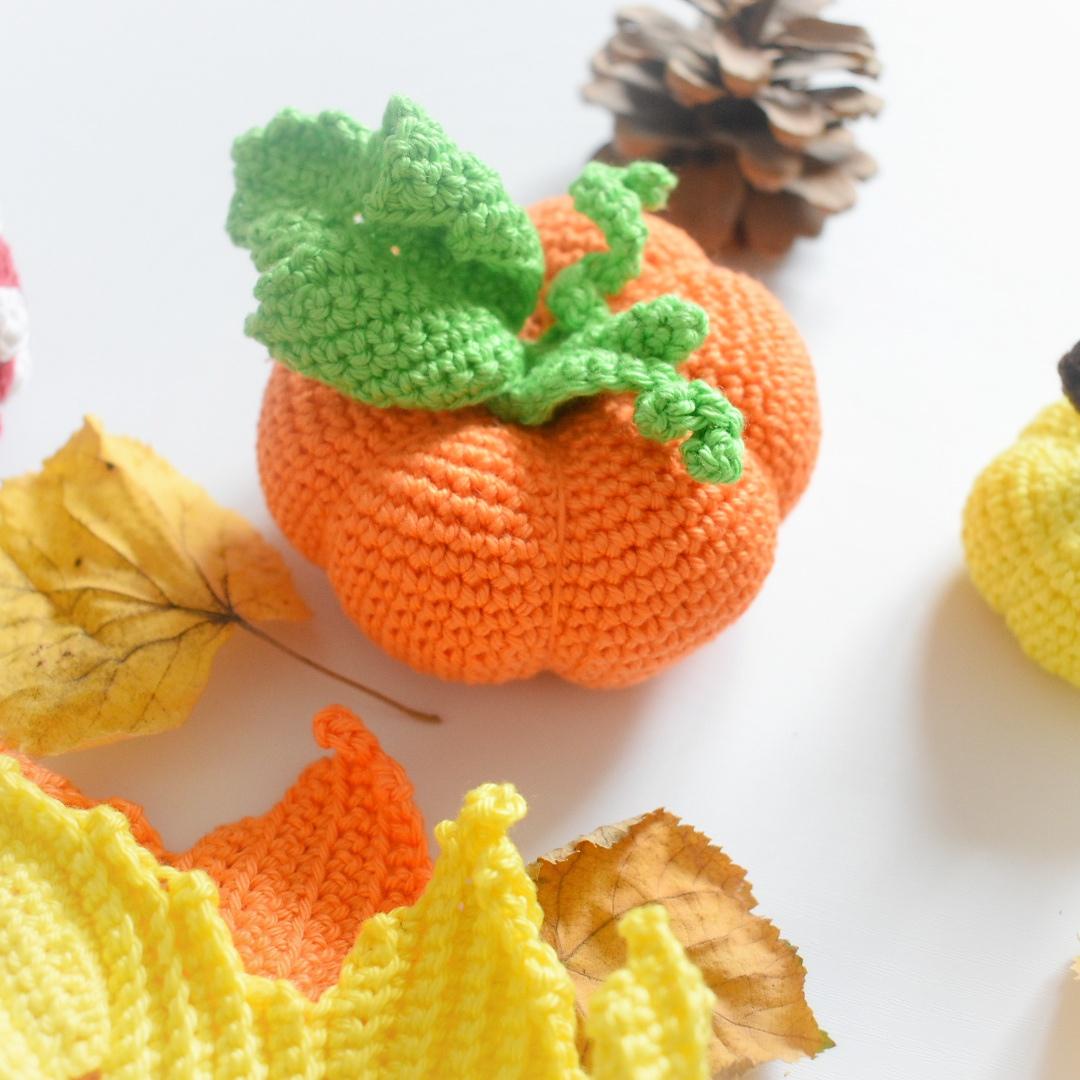 Pumpkins in Two Sizes