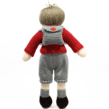 Jenny and Bobby knitted dolls 19049