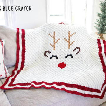C2C Reindeer Blanket