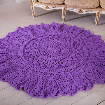 Rug or carpet crochet pattern