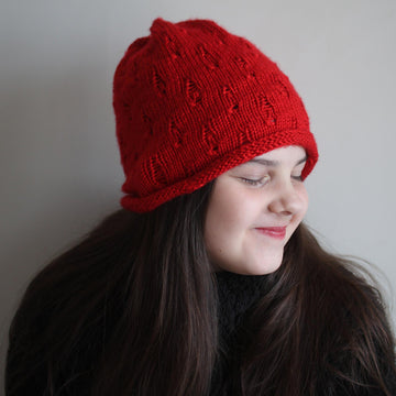 Distressed Worsted Beanie