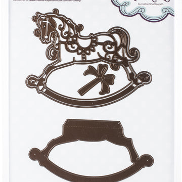 Creative Expressions Creative Expression Paper Cuts 3D Craft Dies - Rocking Horse