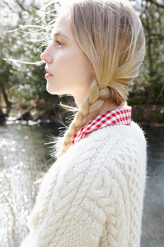 "Maggie Jumper" - Jumper Knitting Pattern For Women in Debbie Bliss Aymara - DB214